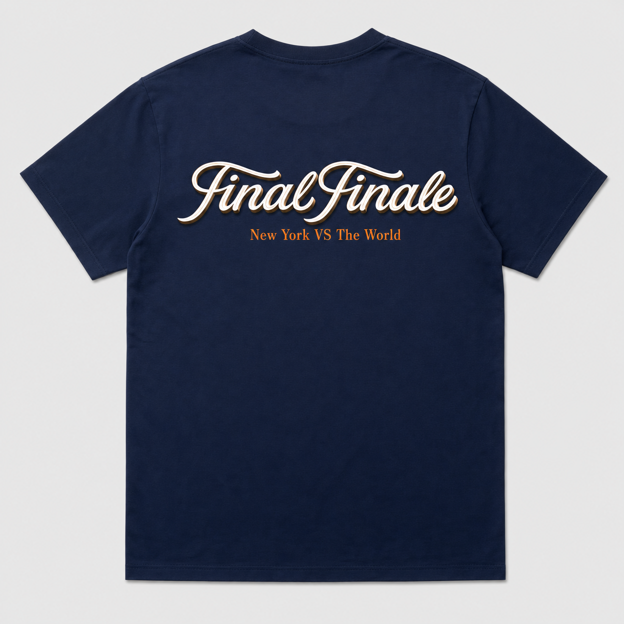 NY Drip Tee - Navy Back