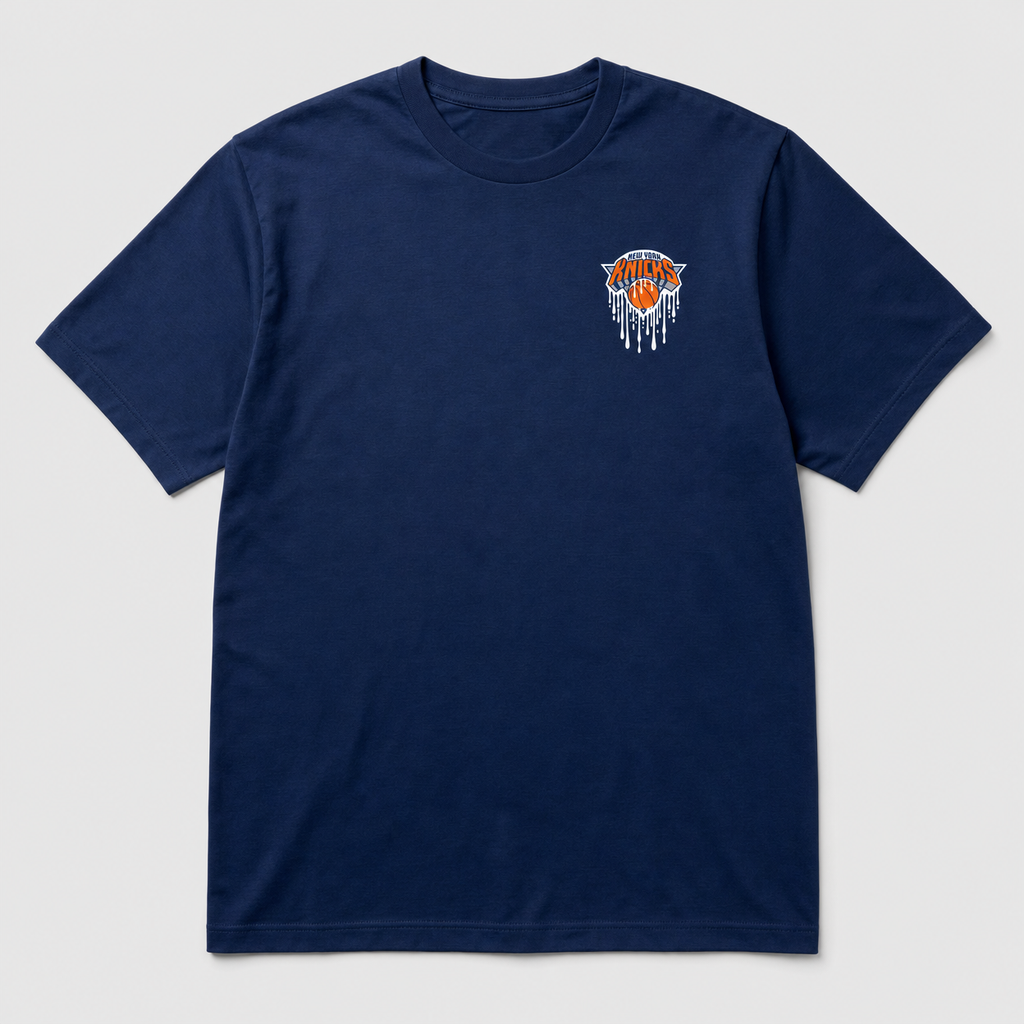 NY Drip Tee - Navy Front
