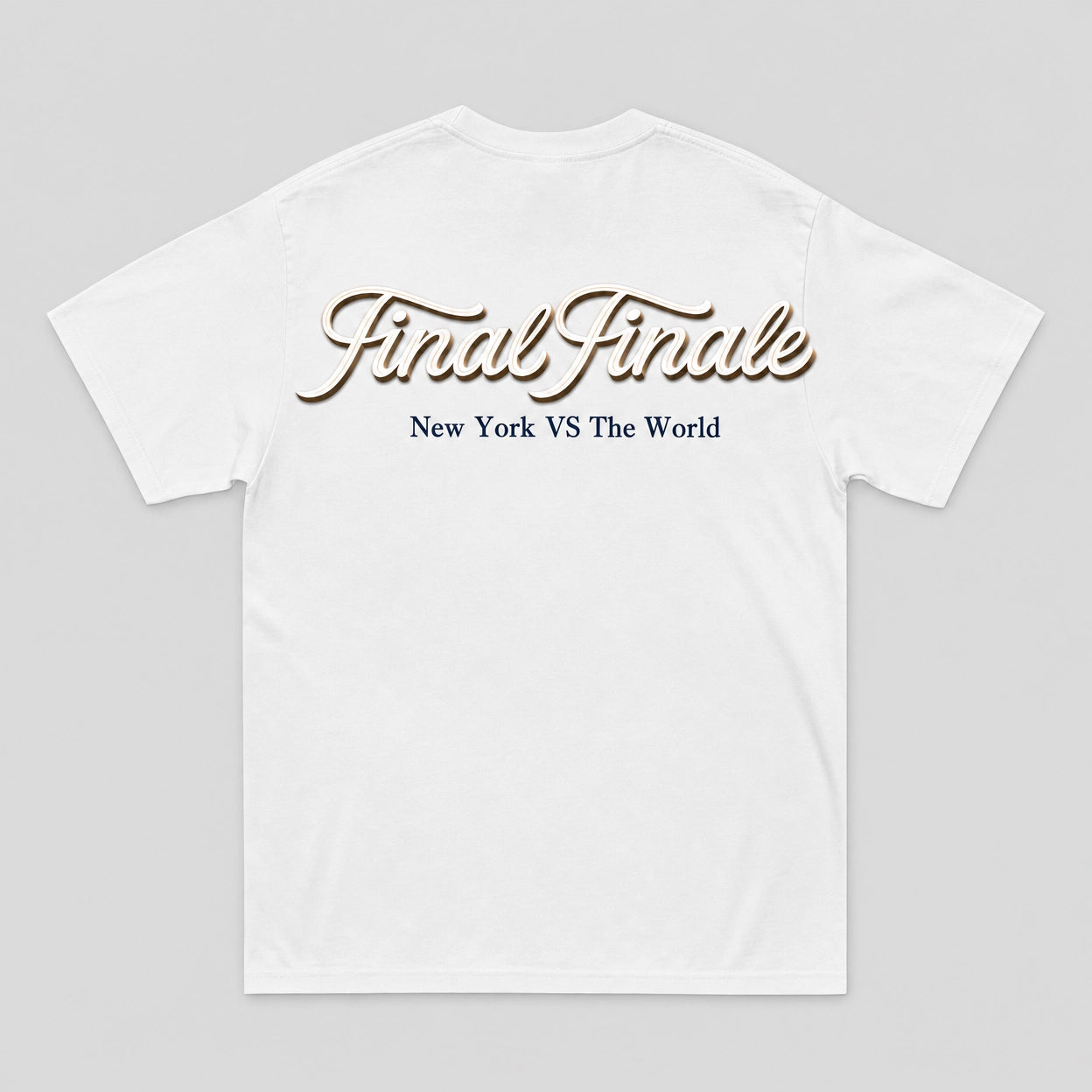NY Drip Tee - White Back