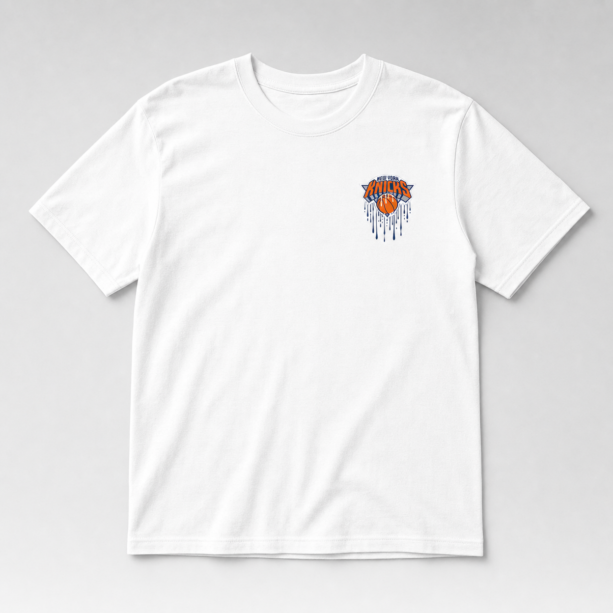 NY Drip Tee - White Front