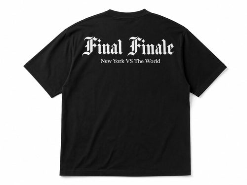 NY Drip Tee Black Edition — Back View